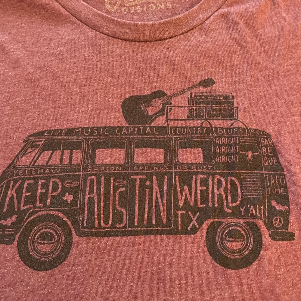 Keep Austin weird tee